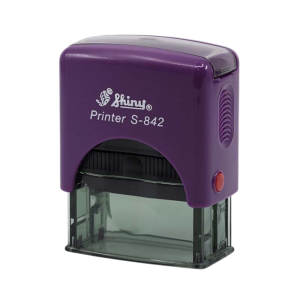 Sello Shiny S-842 (14X38mm.) Violeta