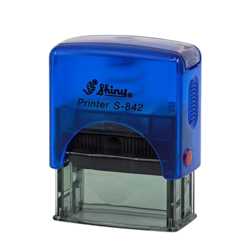 Sello Shiny S-842 (14X38mm.) Aquamarine