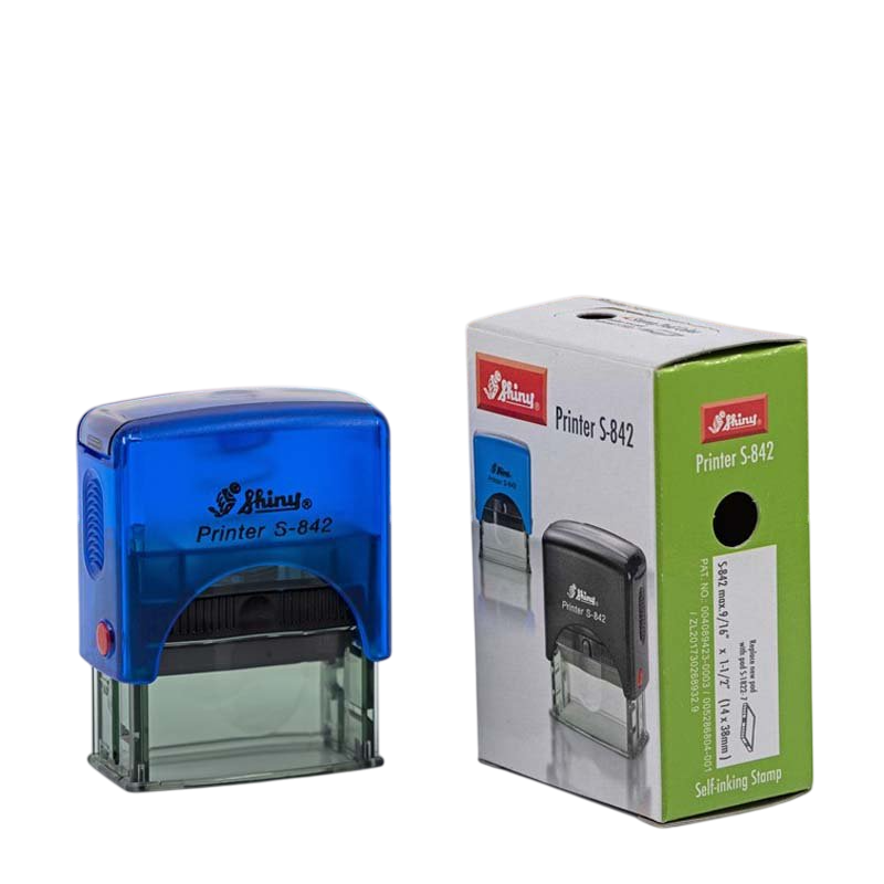 Sello Shiny S-842 (14X38mm.) Aquamarine - Imagen 3