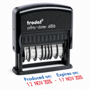 FECHADOR TRODAT PRINTY DOBLE 4816 3,8 MM